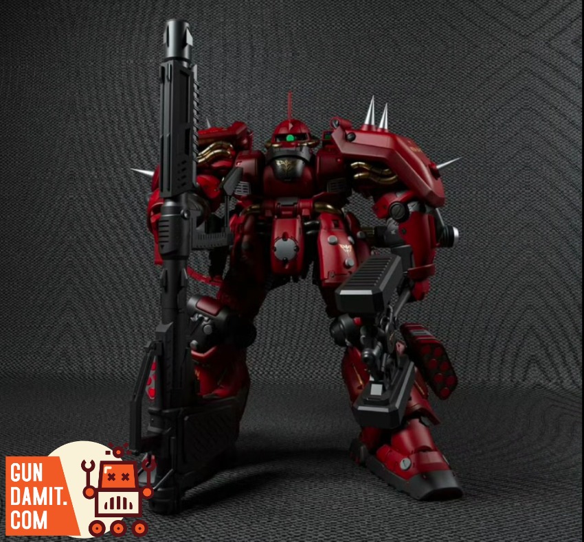 [専用出品]ZAKU Red Star 1/100 MG Pluto Zaku Model Kit - GunDamit Store