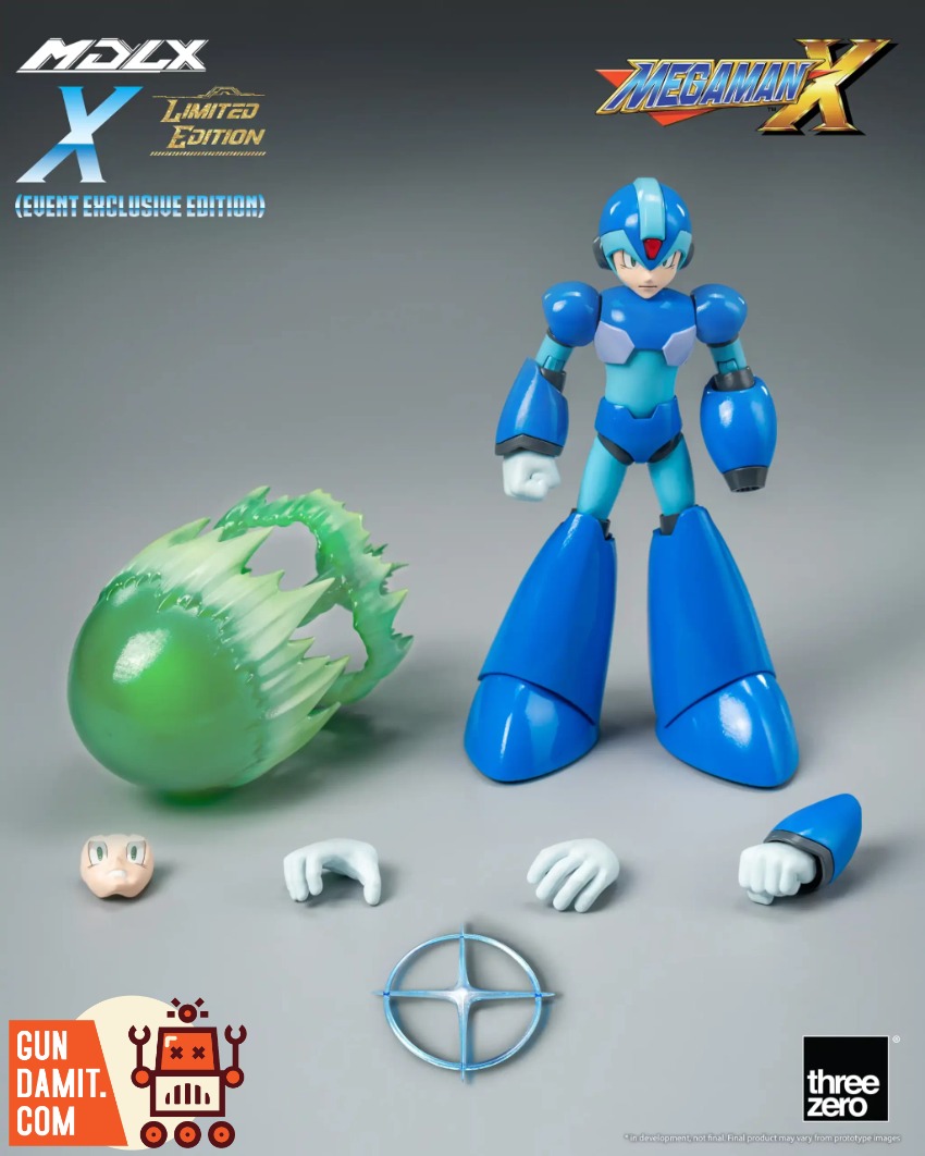 MDLX Xエックス　ロックマン　threezero Threezero Rockman X / Mega Man X MDLX X Event Exclusive Edition