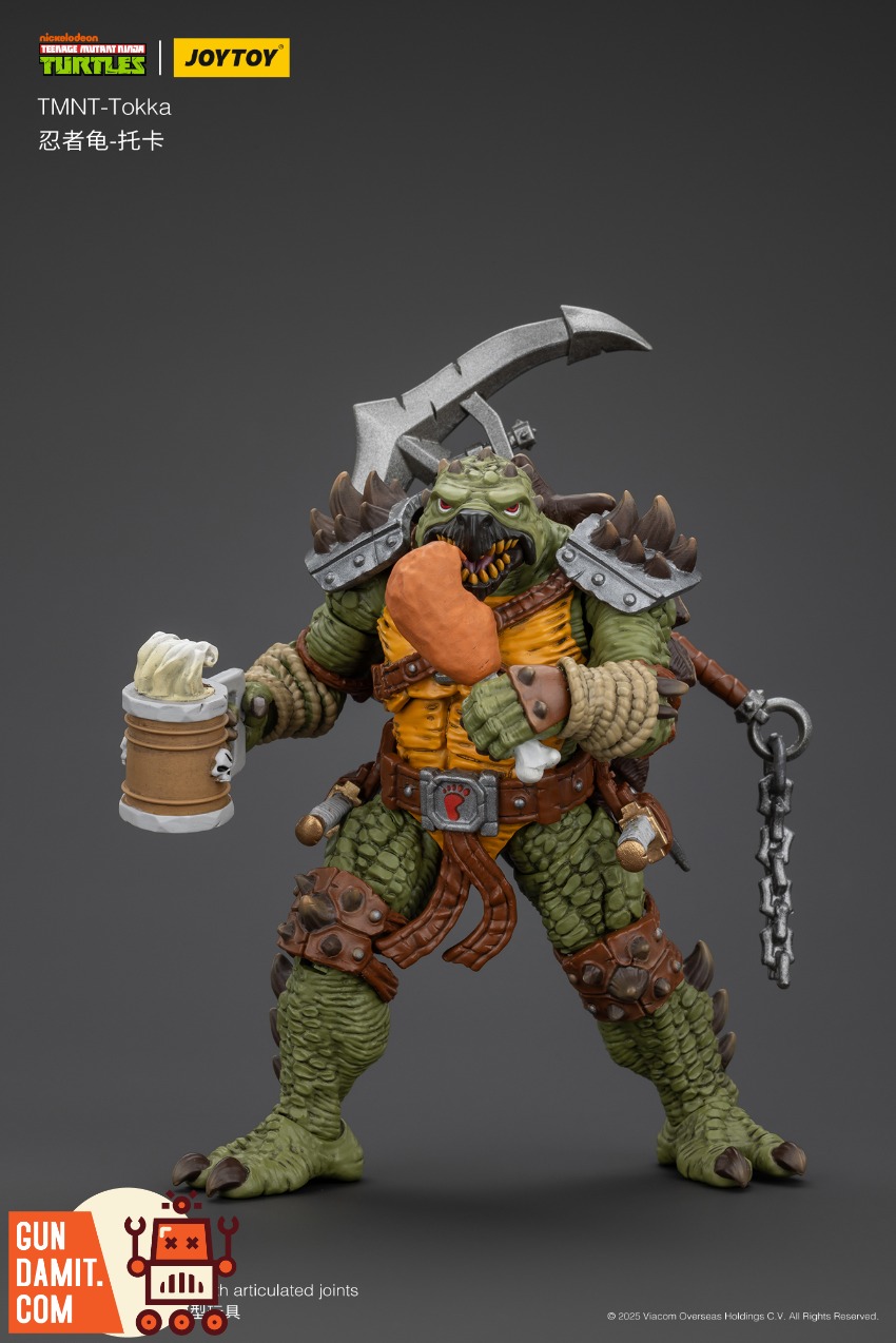 JoyToy Source 1/18 Teenage Mutant Ninja Turtles Tokka - GunDamit Store