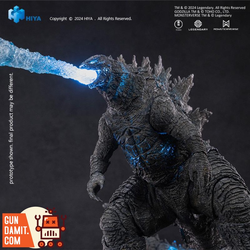 Hiya Toys EBG0413 Exquisite Basic+ Godzilla vs. Kong Godzilla Heat