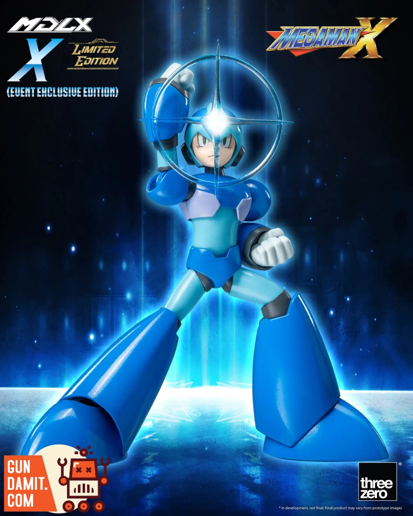 Threezero Rockman X / Mega Man X MDLX X Event Exclusive Edition