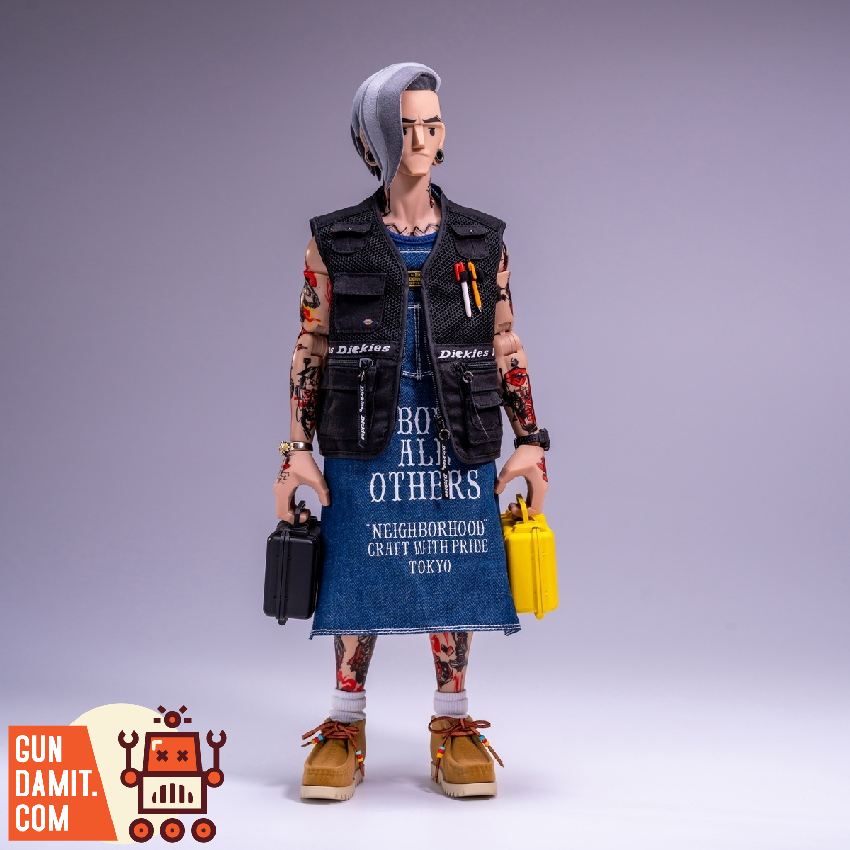 Trickyman12 1/6 Doll Tattoo - GunDamit Store