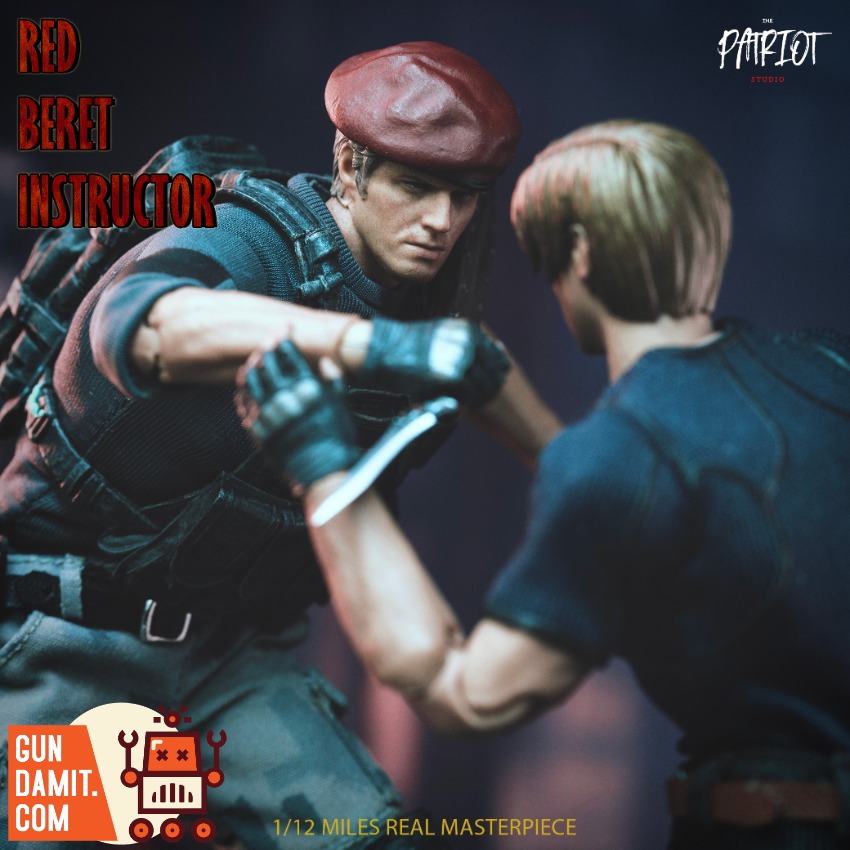 愛国者Patriot studio Red Beret 1/12BR01283A 1:12 Red Beret