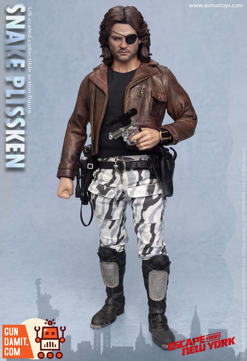 ASMUS TOYS 1/6 スネーク・プリスキン 通常版 CRW004AS Asmus Toys 1/6 CRW004AS The Crown Series Snake Plissken Sculpted