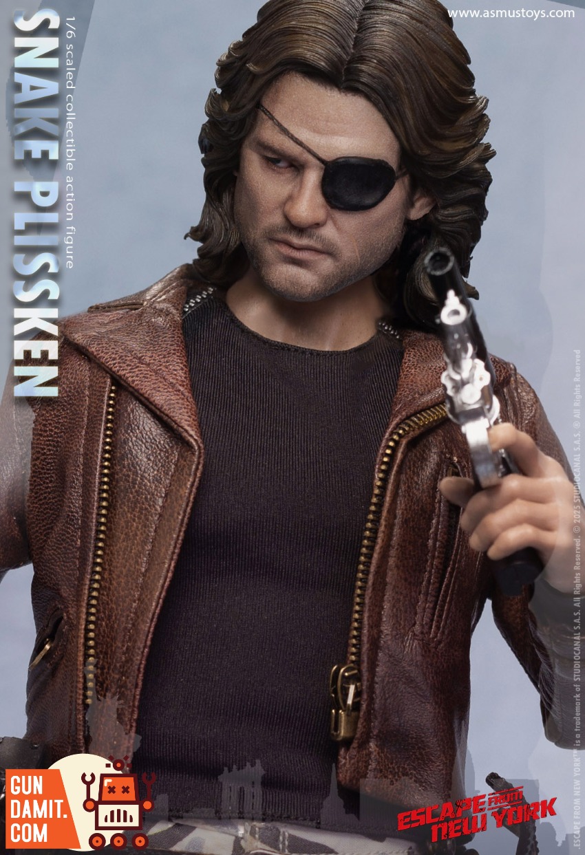 ASMUS TOYS 1/6 スネーク・プリスキン 通常版 CRW004AS Asmus Toys 1/6 CRW004AS The Crown Series Snake Plissken Sculpted