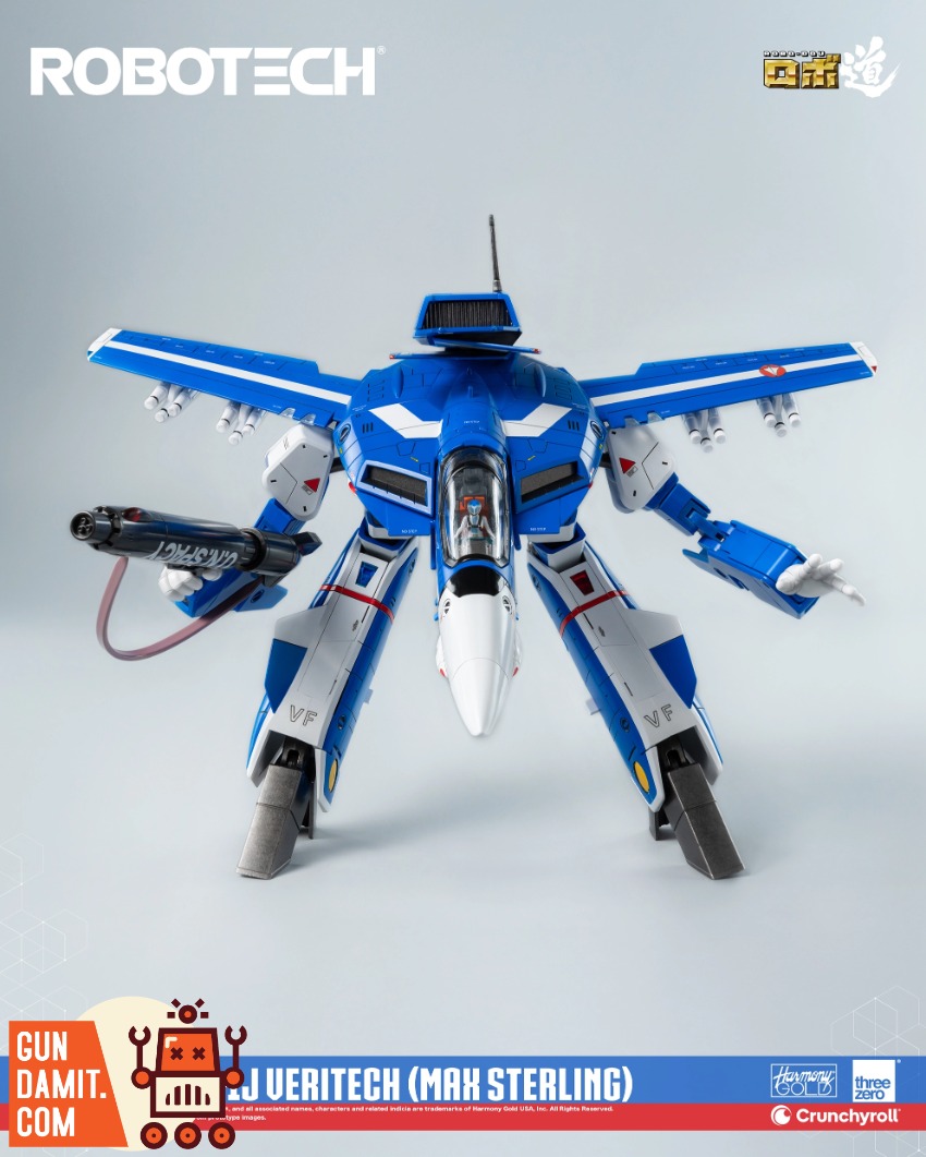 Threezero Robotech RoBo-Dou VF-1J Veritech Max Sterling - GunDamit
