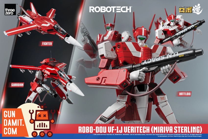 Threezero Robotech ROBO-DOU VF-1J Veritech Miriya Sterling