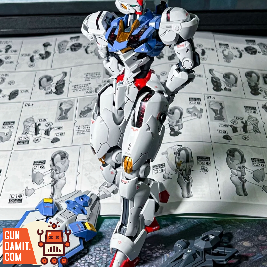 JMS Kunlun Model 1/100 MG Gundam Lfrith Jiu The Witch From Mercury FM Aerial Model Kit