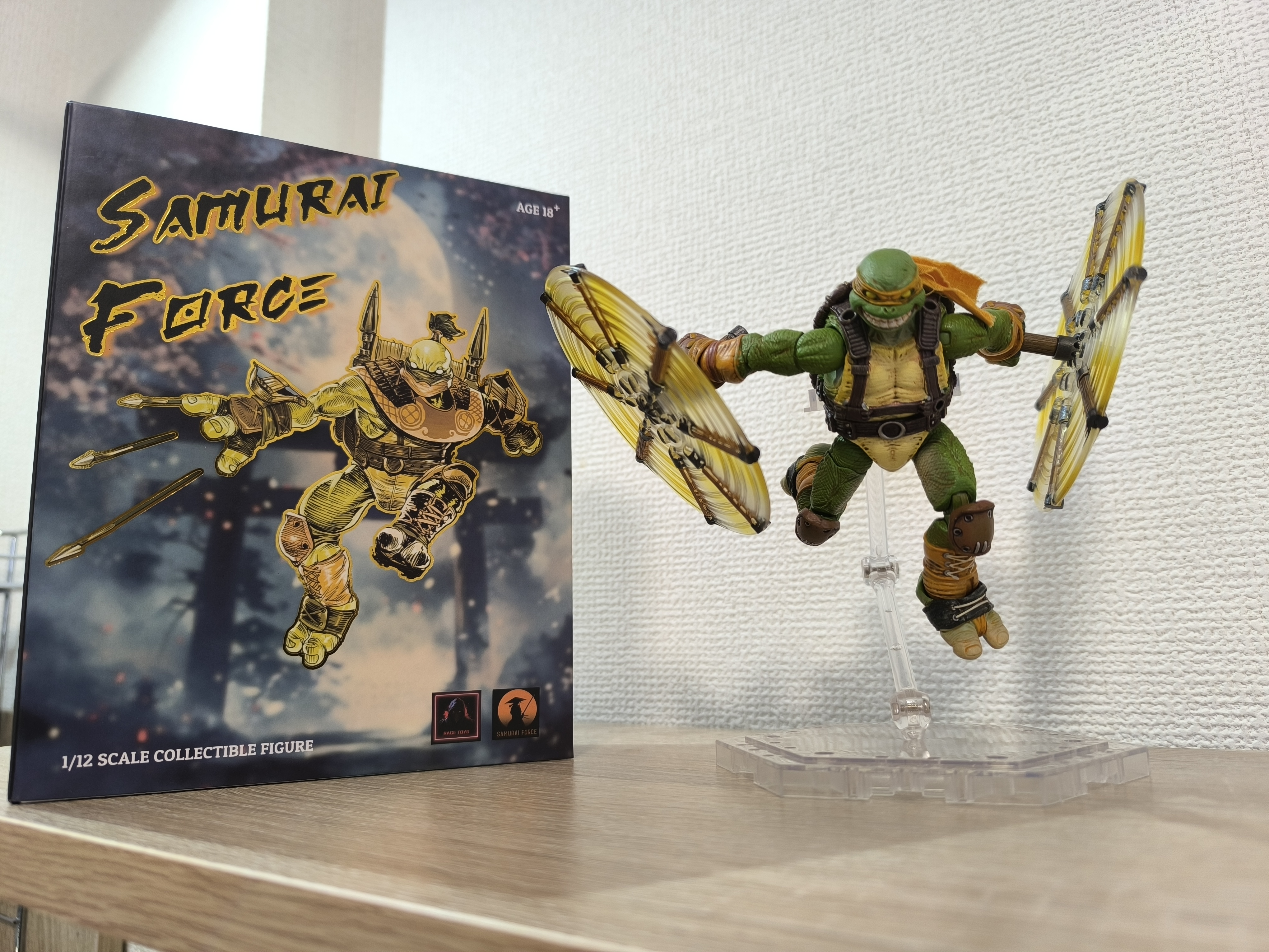 Reviews of Fury Toys 1/12 Samurai Turtles Summer Set w