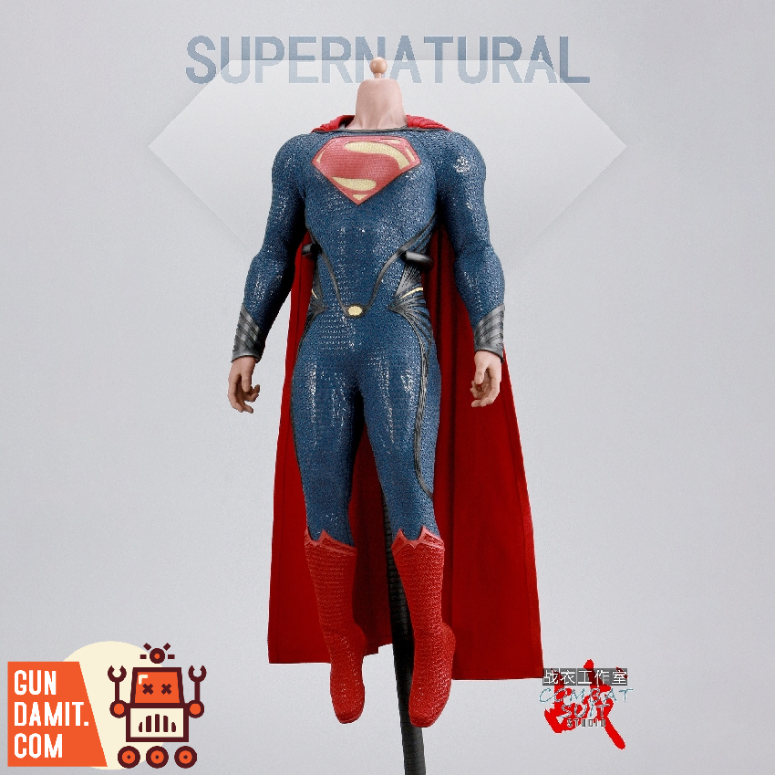 Combat Suit Studio 1/6 SN01 Superman Regular Color Battle Suit Version