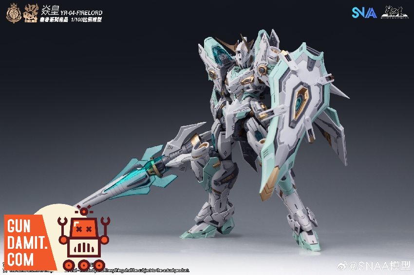 SNAA Model 1/100 YR-04 Particle Awakening Armament F.P.A.A. Fire