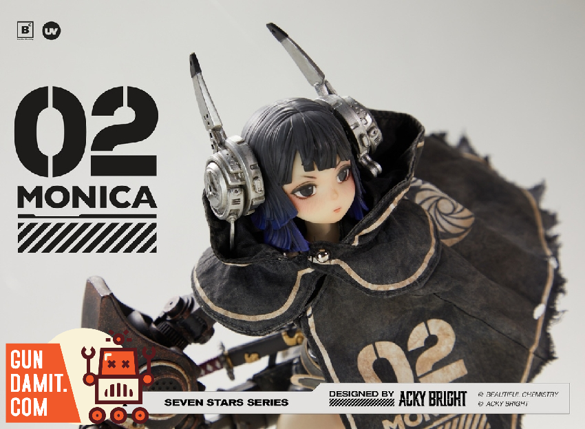 monica☆ Beautiful Chemistry x Acky Bright 1/6 UV202415 Seven Stars