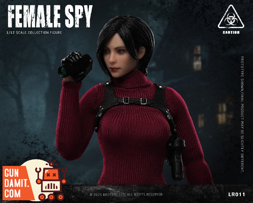 Brotoys 1/12 LR011 Female Spy - GunDamit Store