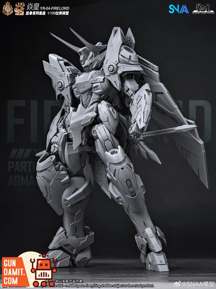 SNAA Model 1/100 YR-04 Particle Awakening Armament F.P.A.A. Fire