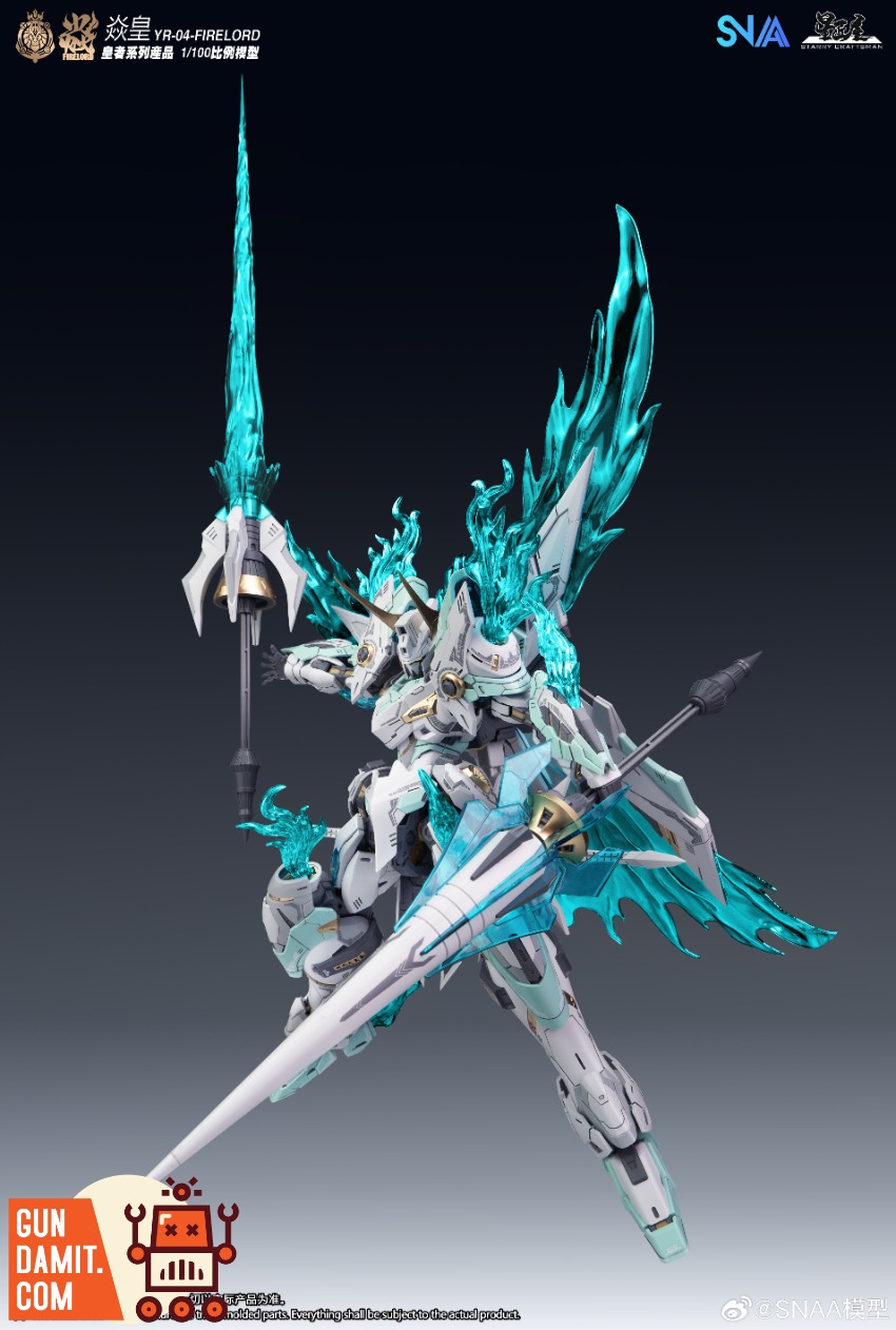 SNAA Model 1/100 YR-04 Particle Awakening Armament F.P.A.A. Fire