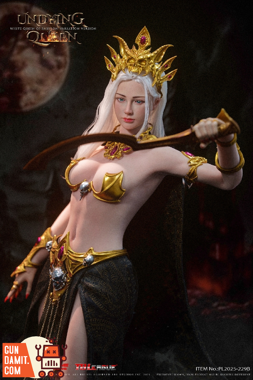 TBLeague 1/6 PL2025-229B White Queen of Babylon Undying Queen