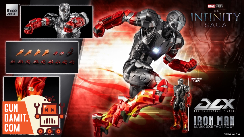 Threezero 3Z0945 The Infinity Saga DLX Iron Man Mark 22 Hot