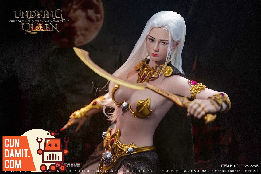 TBLeague 1/6 PL2025-229B White Queen of Babylon Undying Queen