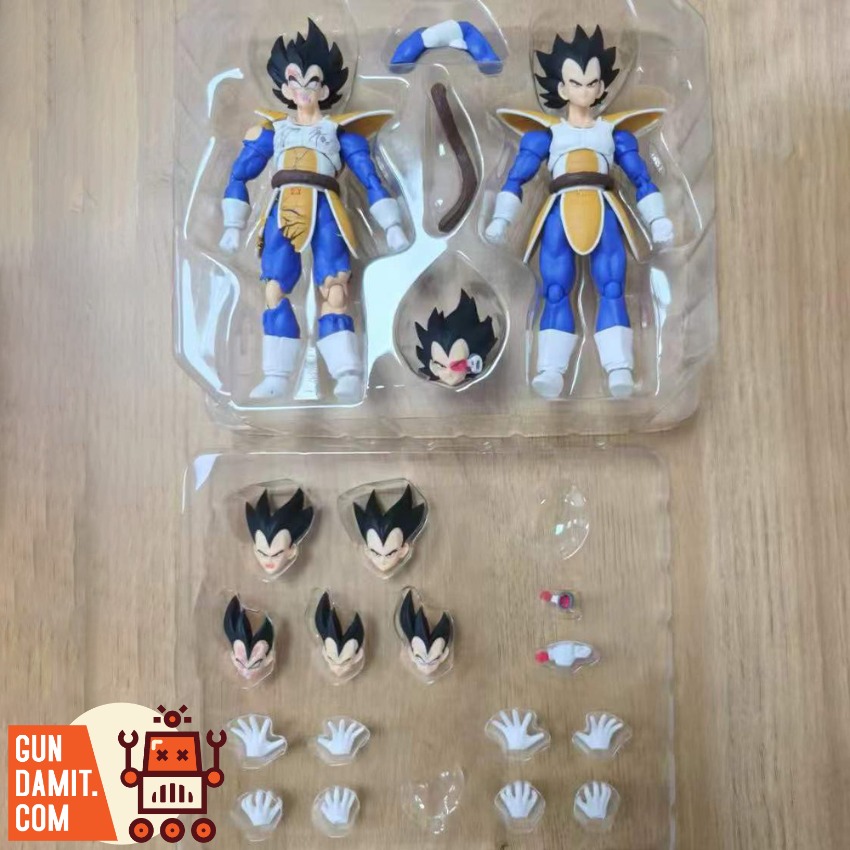 Black Hole Toys Bloodstained Duo Vegito War-Damaged Set of 2