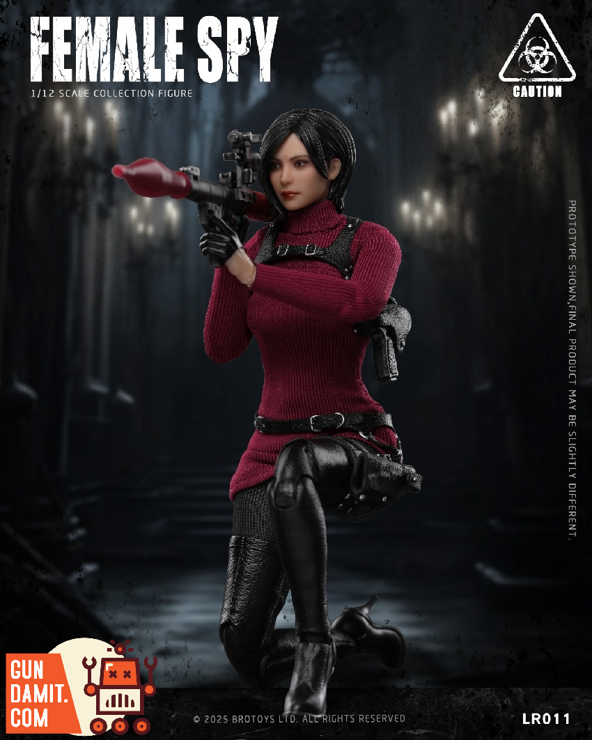 未開封　BROTOYS 1/12 LR011 Female Spy Brotoys 1/12 LR011 Female Spy - GunDamit Store