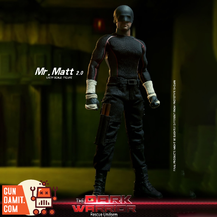 Hot Heart Mr.Matt - The Dark Warrior 1/6スケール アクション