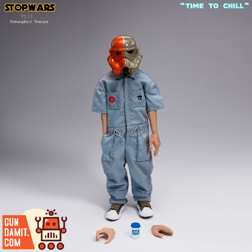 FigureBase TRICKYMAN TM009 + ジオラマ A+B FigureBase 6 inches TRICKYMAN Series HALO Paratroops TM009 Army