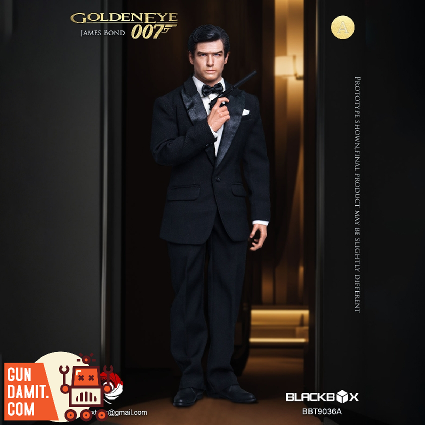 Black Box Toys 1/6 BBT9036A James Bond 007 Gold Eyes - GunDamit Store