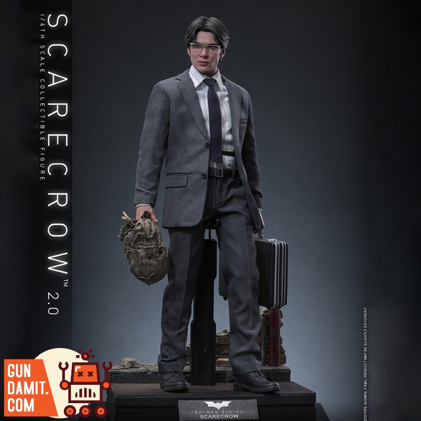 [Pre-Order] HotToys 1/6 MMS801 Batman Begins Scarecrow 2.0
