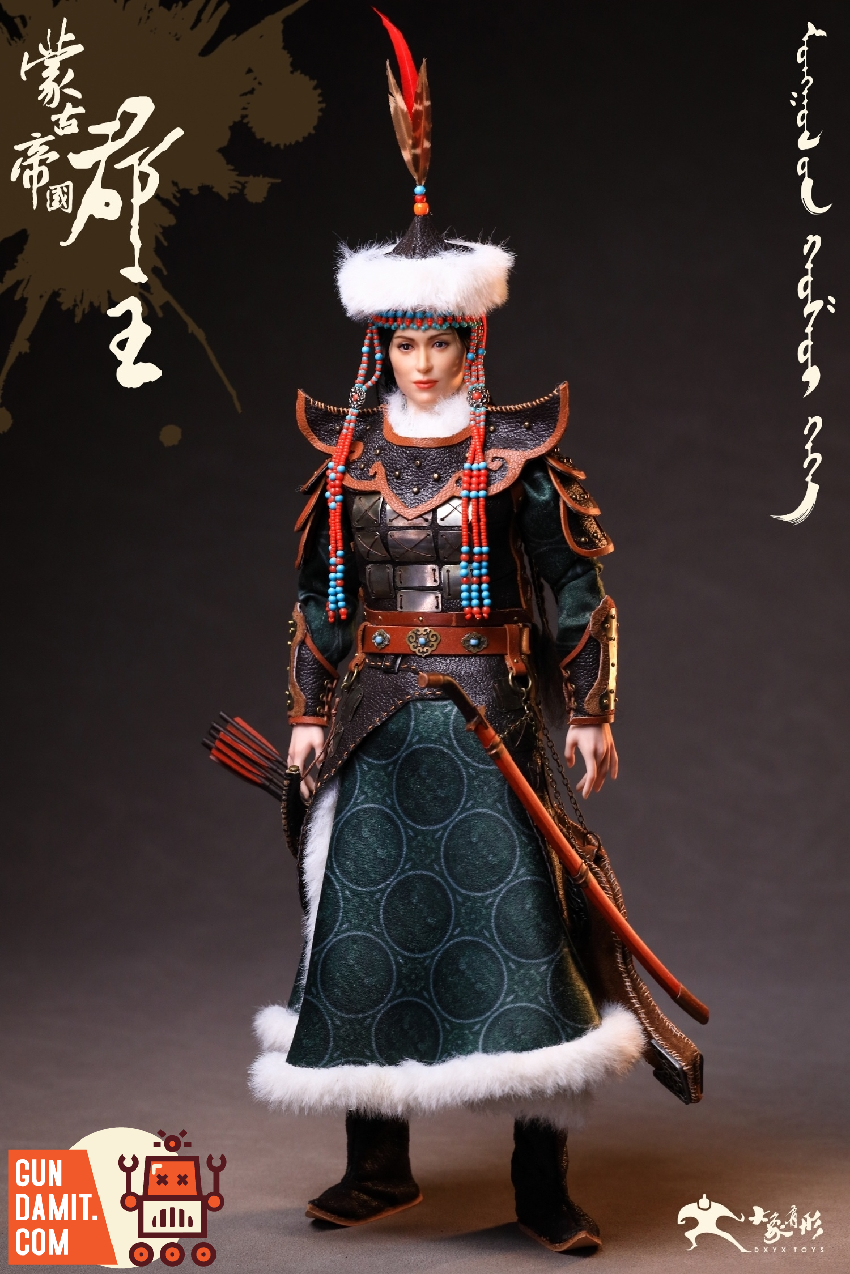 DXYX TOYS 1/6 モンゴル帝国シリーズ モンゴルの四犬 クビライ