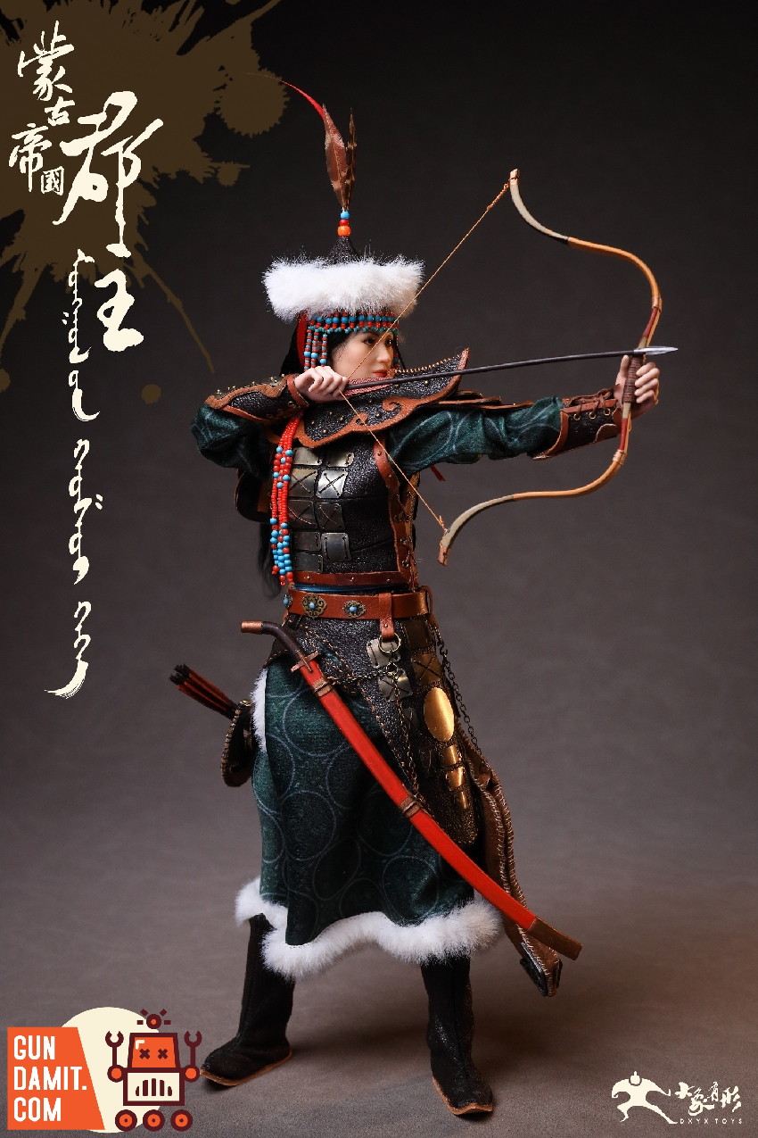 DXYX TOYS 1/6 モンゴルの四犬 クビライ DXYX-002 DXYX Toys 1/6 DXYX-004 Mongol Empire Series Mongol Princess Zhao