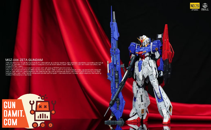 No.26 Studio 1/100 MG Garage Kit for Zeta Gundam Full Resin Kit