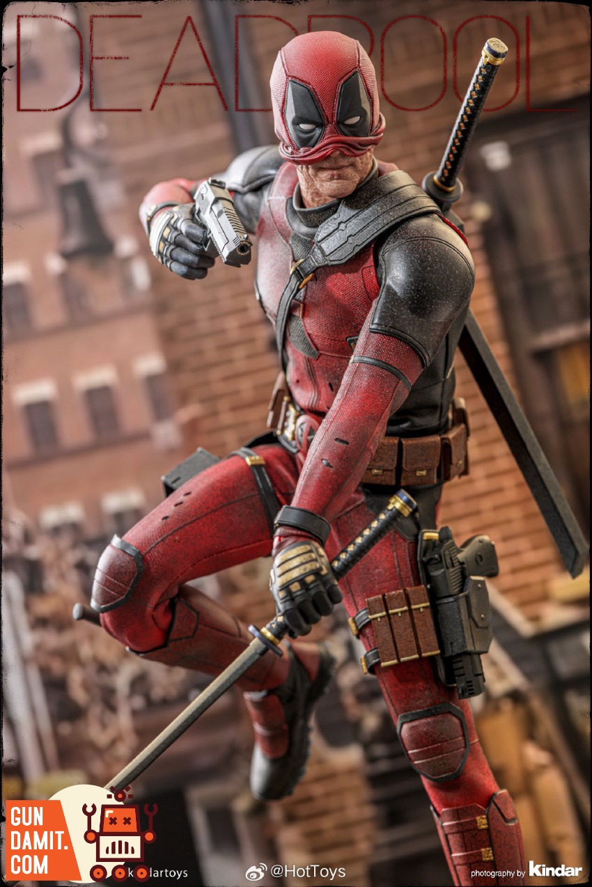HotToys 1/6 MMS782YD Deadpool vs Wolverine Deadpool Battle