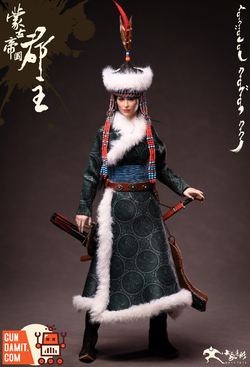 DXYX TOYS 1/6 モンゴルの四犬 クビライ DXYX-002 DXYX Toys 1/6 DXYX-004 Mongol Empire Series Mongol Princess Zhao