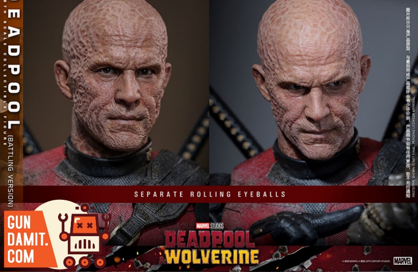 HotToys 1/6 MMS782YD Deadpool vs Wolverine Deadpool Battle
