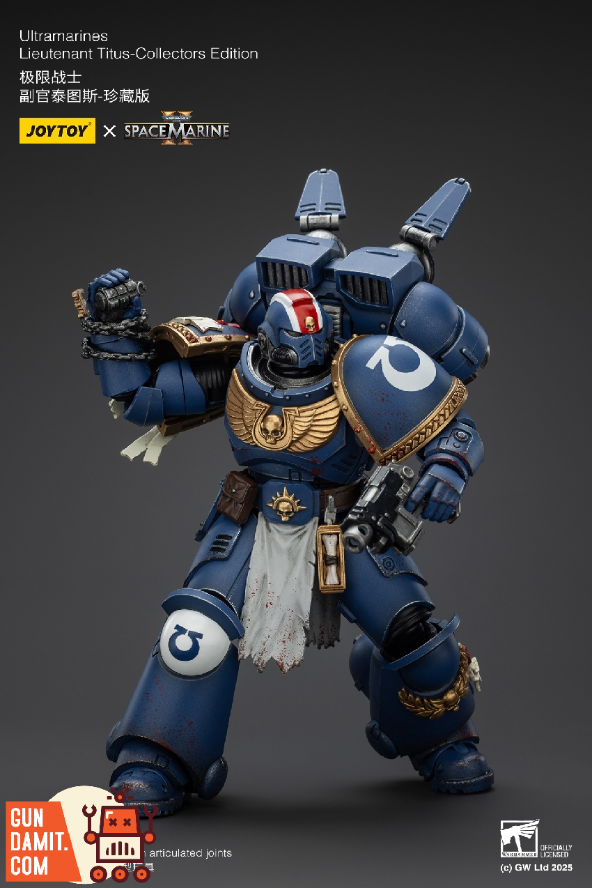 SF・ファンタジー・ホラー JoyToy Warhammer 40k Lieutenant Titus CE Amazon.com: JOYTOY 1/18 Action Figure Warhammer 40k