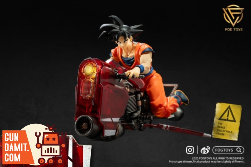 Fog Toys 1/12 01FT Falcon Vehicle Clear Version - GunDamit Store