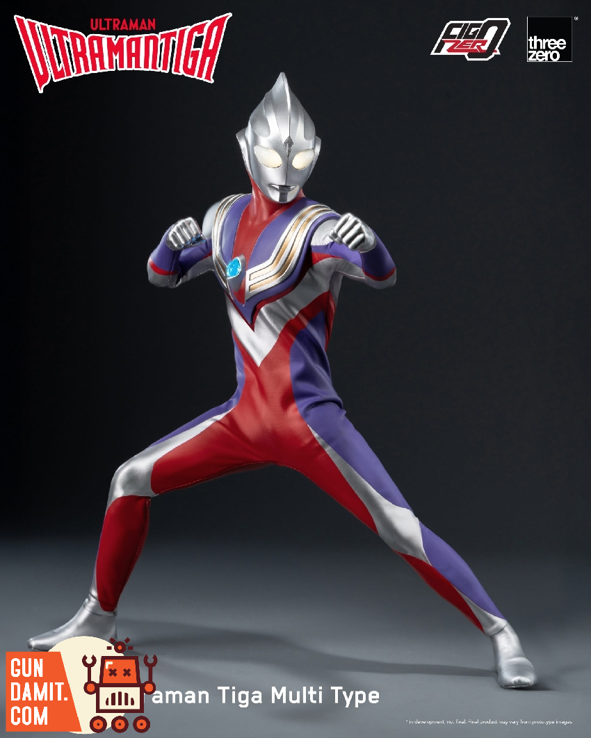 Threezero 3Z0567 FigZero Ultraman Tiga Multi Type - GunDamit Store