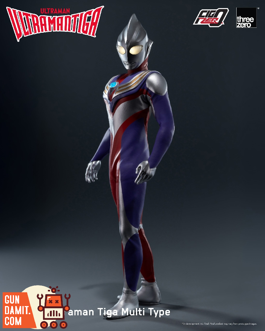 Threezero 3Z0567 FigZero Ultraman Tiga Multi Type - GunDamit Store