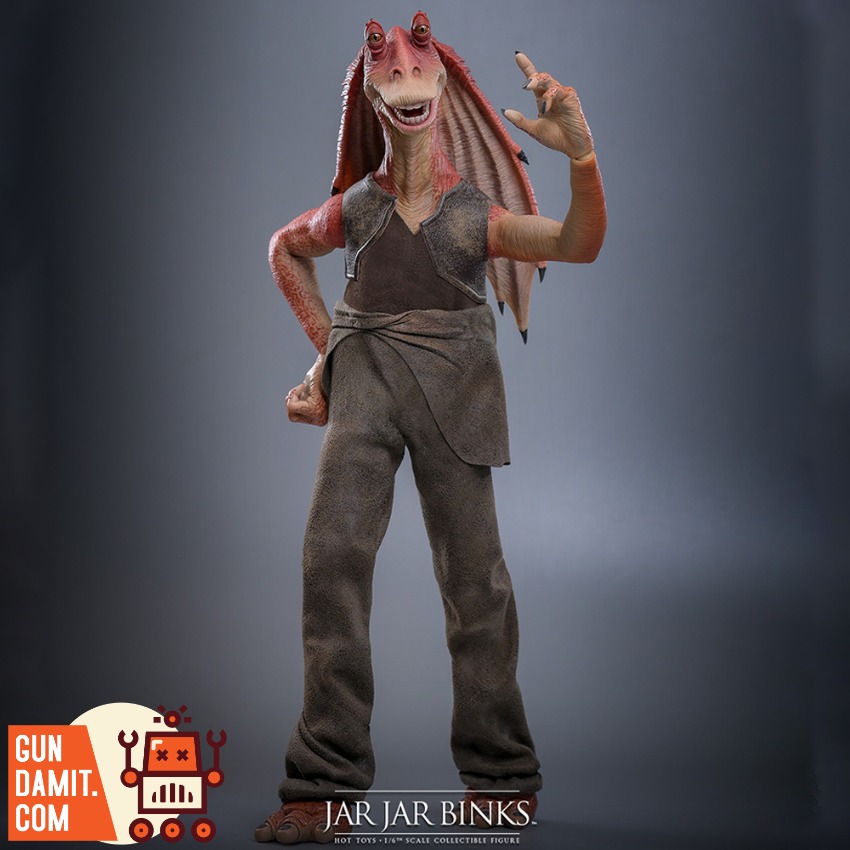 [Pre-Order] HotToys 1/6 MMS807 Star Wars Episode 1 The Phantom Menace Jar Jar Binks