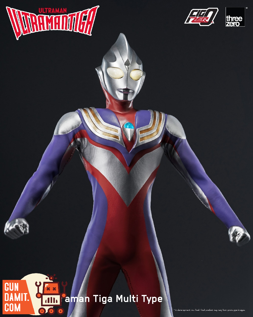 Threezero 3Z0567 FigZero Ultraman Tiga Multi Type - GunDamit Store