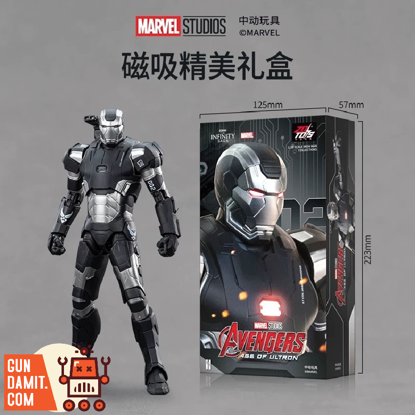 ZT Toys 1/10 Iron Man War Machine Armor Mark 2 - GunDamit Store