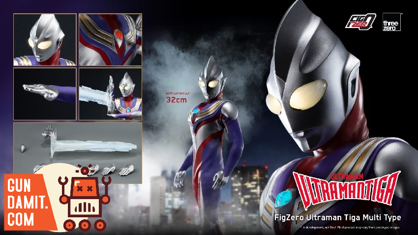 Threezero 3Z0567 FigZero Ultraman Tiga Multi Type - GunDamit Store