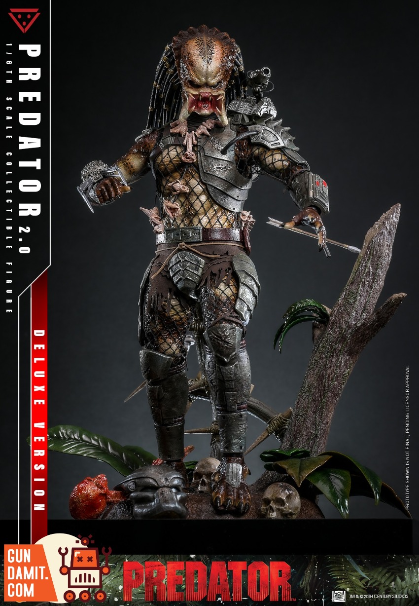 HotToys 1/6 MMS817 Predator 1987 Predator Deluxe Version