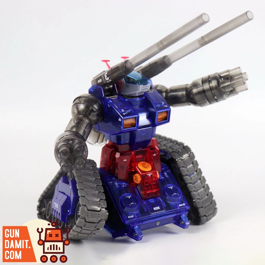 Steel Model 1/100 VN001 RX75 Space Guntank Clear Version