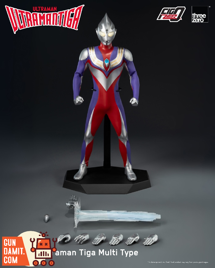 three Zero ULTRAMAN 3体セット Threezero 3Z0567 FigZero Ultraman Tiga Multi Type - GunDamit Store