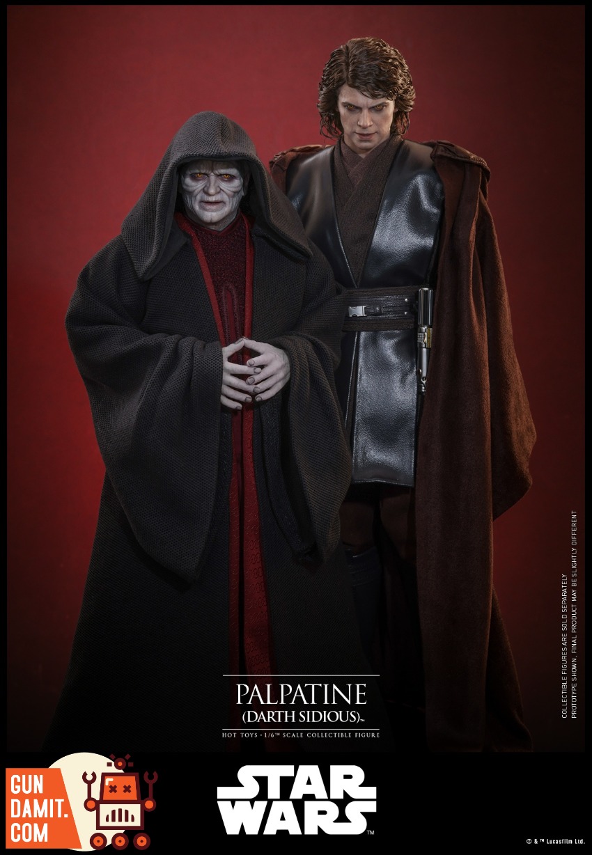 darth-sidious 龍虎の拳 Hot Toys 1/6 MMS805 Star Wars Episode 3 Revenge of the Sith