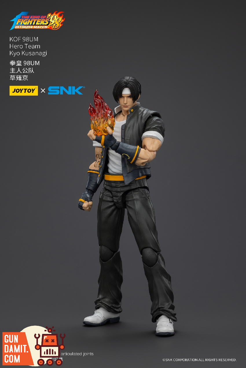 ⭐︎kyo⭐︎ JoyToy JT01420 1/18 KOF 98UM Hero Team Kyo Kusanagi - GunDamit Store
