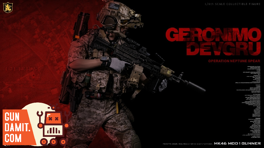 DAMTOYS DEVGRU Operation Neptune Spear GERONIMO | GunDamit.com