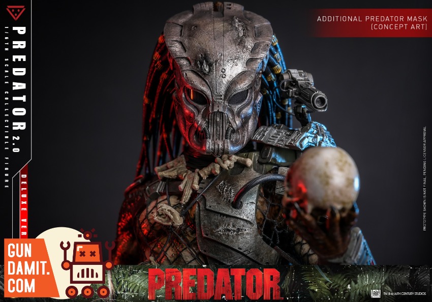 HotToys 1/6 MMS817 Predator 1987 Predator 2.0 Deluxe Version