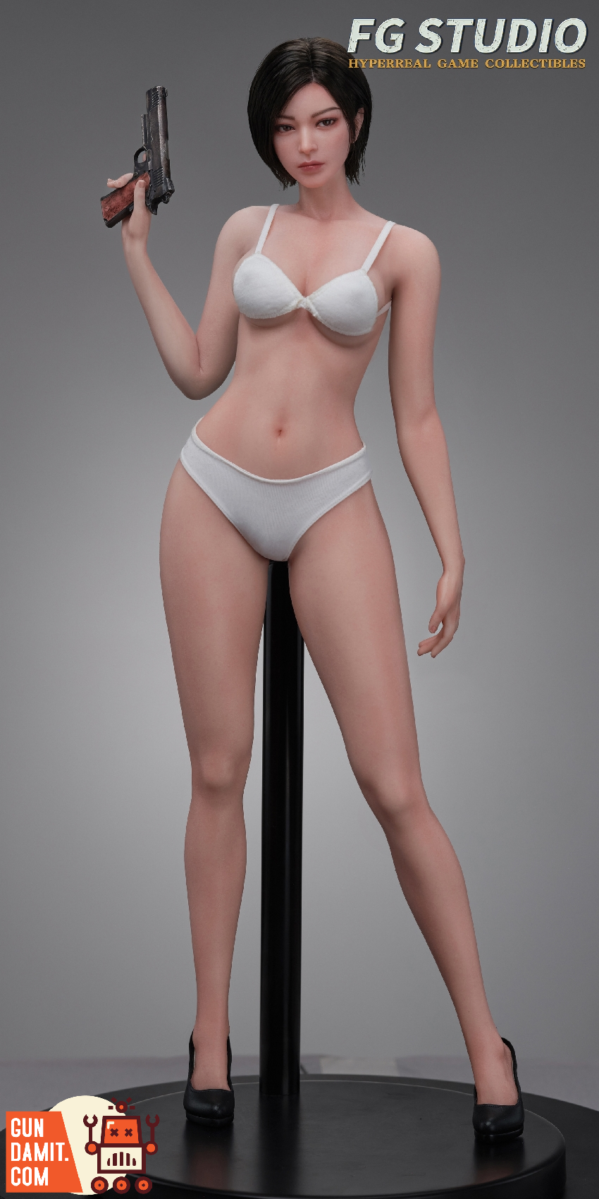 FG Studio 1/3 シリコンドール (FG-004) FG Studio 1/3 FG004 Battle Girl Full Silicone Figure | GunDamit.com